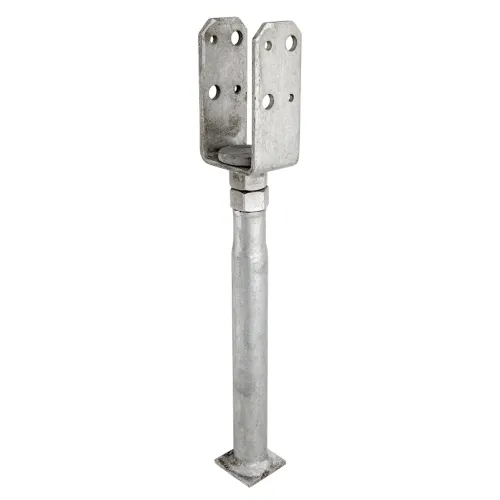 Stolpeholder PSUA 48x40mm Med Justerbar Højde Fast 833050