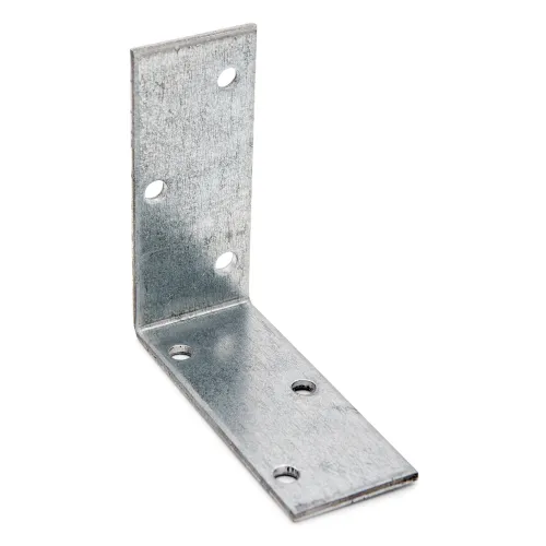 Vinkelbeslag ABL 60x60x2x25mm Varmgalvaniseret Stålplade 100stk Fast 833137