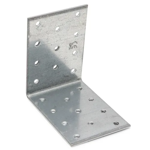 Vinkelbeslag ABM 80x80x2,5x60mm Varmgalvaniseret Stålplade 35stk Fast 833148