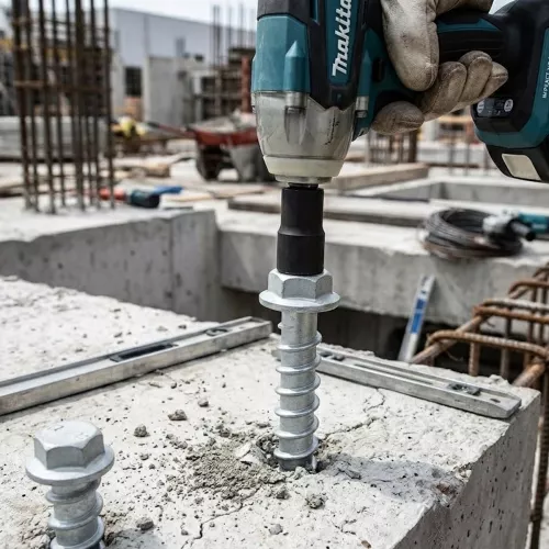 Concrete Screw HLX-HF Zinc Flake C4 6x100mm 50pcs Fast 288310