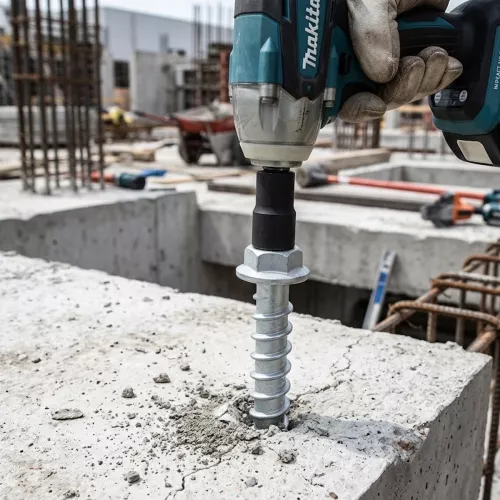 Concrete Screw HLX-HF Zinc Flake C4 10x120mm 20pcs Fast 288336