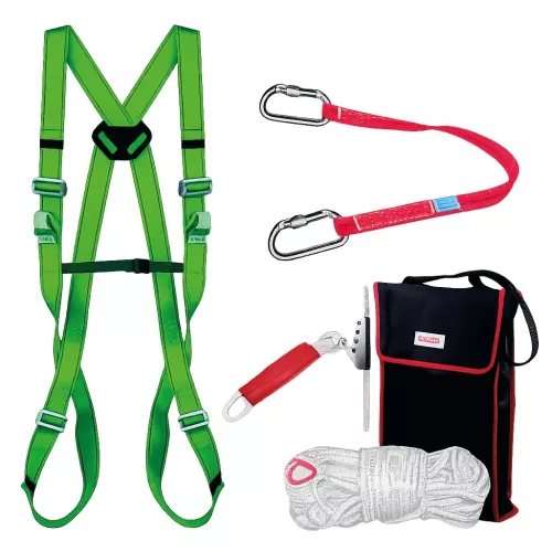 Ecosafex 7 Vertikalt Faldsikringssæt Fasty