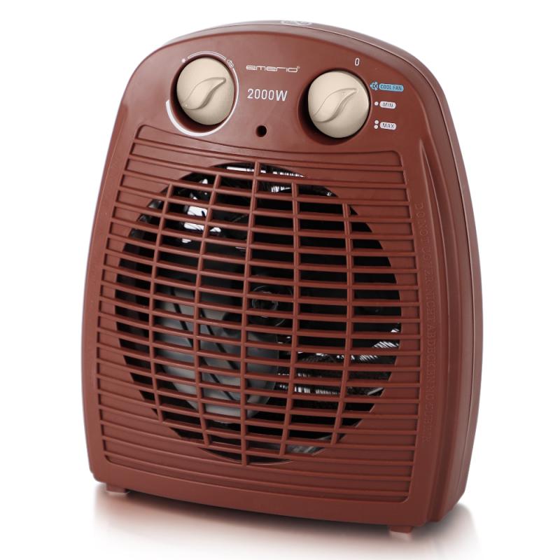 Värmefläkt 2000W Brun Emerio
