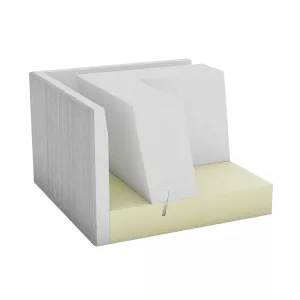 Exakt-Kantelement 400 XPS400 Hörn 400x600x600mm Finja