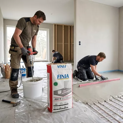 Floor Mortar 460 R 50x20kg Finja 534604
