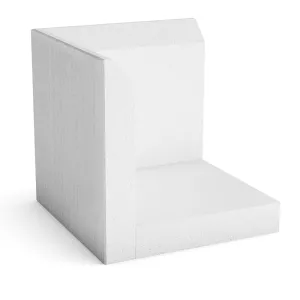 L-Element Corner S200 Brushed H600, FINJA 64206002H