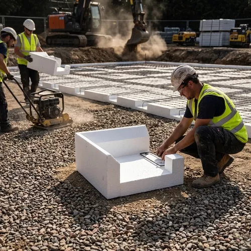 U-element S200 Hörn 300x600x600mm Borstad Yta Finja