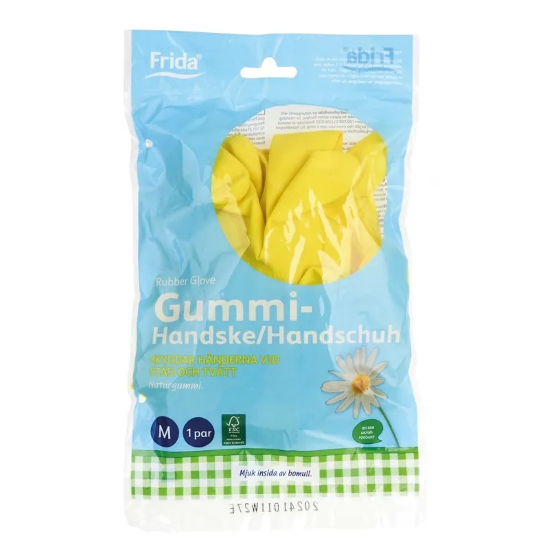 Gummihandskar Storlek M 12Par Frida