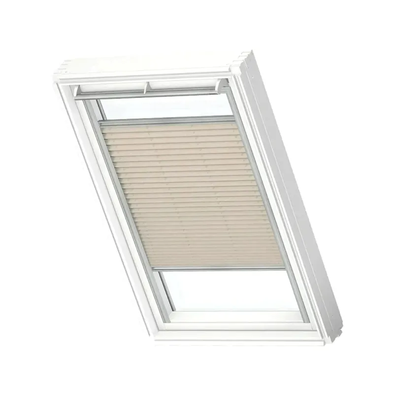 1140x700 SK01Velux Isolerande Dubbelplissé Integra Solar (550x780 CK02, 1155-Beige)