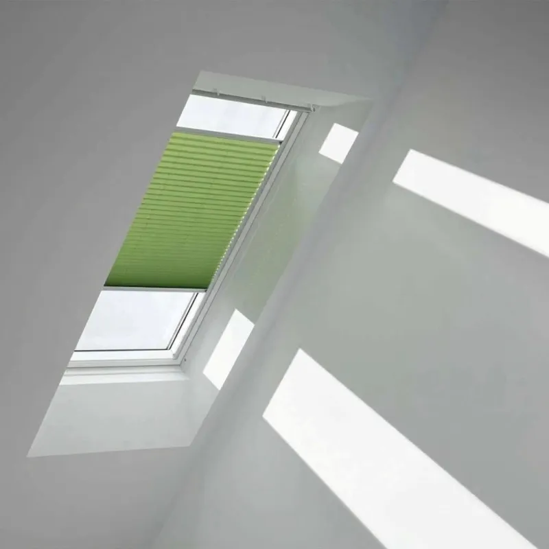 1140x700 SK01Velux Isolerande Dubbelplissé Integra Solar (550x780 CK02, 1157-Green)