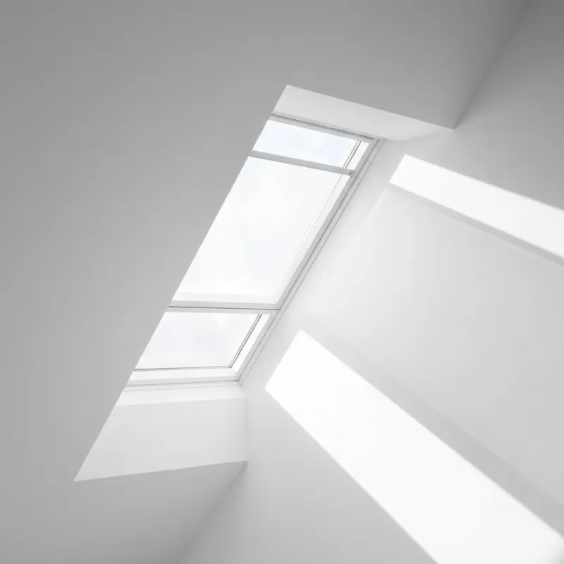 1140x700 SK01Velux Isolerande Dubbelplissé Integra Solar (550x1180 CK06, 1045-White)