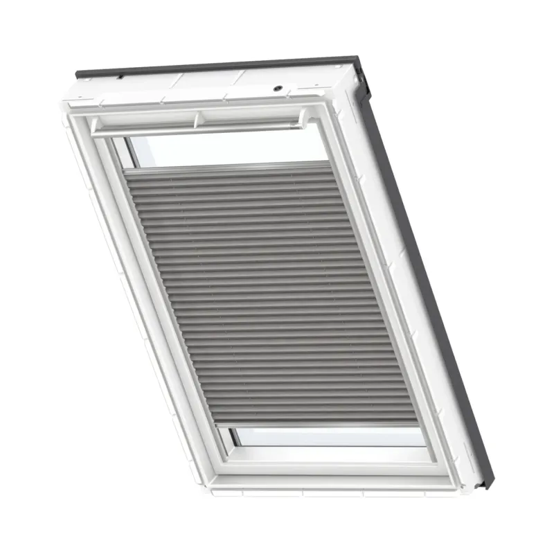 1140x700 SK01Velux Isolerande Dubbelplissé Integra Solar (660x980 FK04, 1158-Grey)