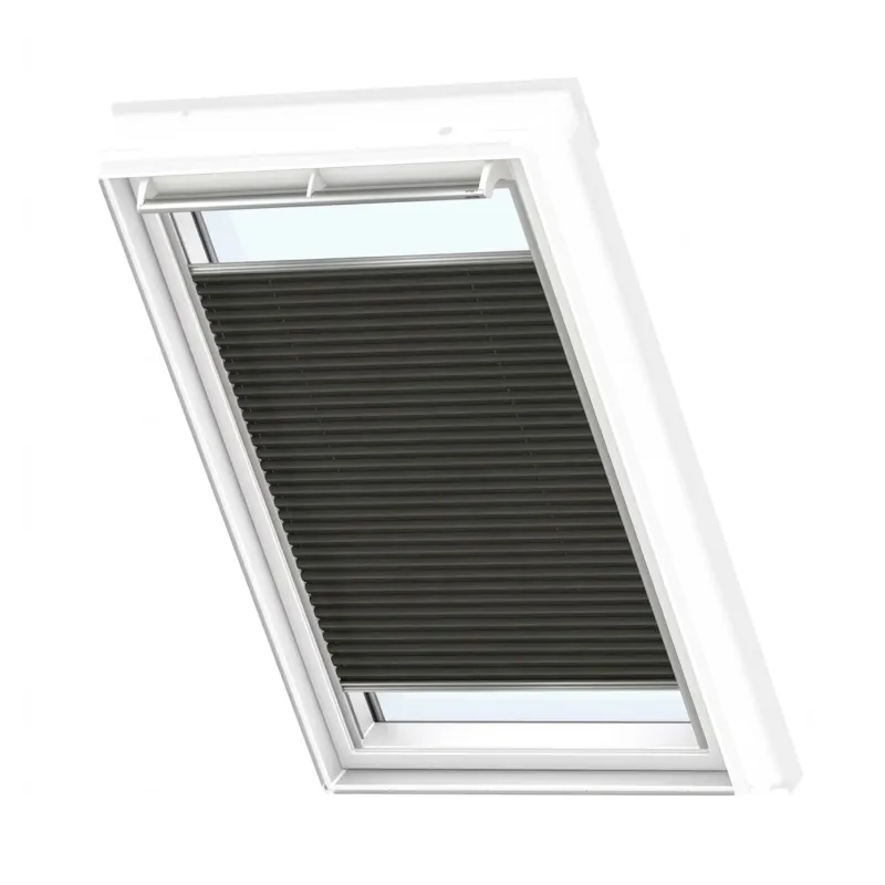 1140x700 SK01Velux Isolerande Dubbelplissé Integra Solar (780x1180 MK06, 1047-Charcoal)