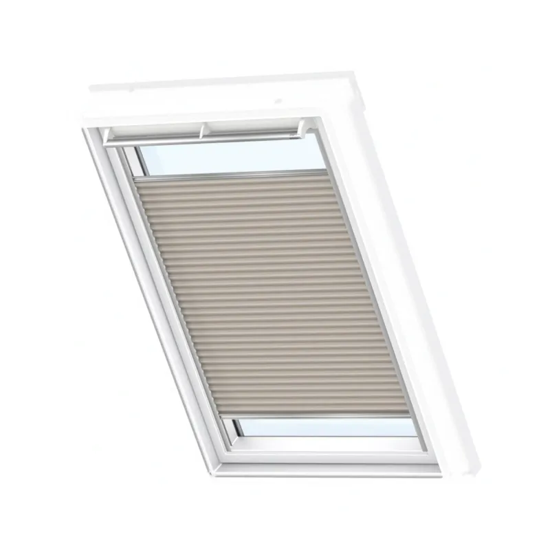 1140x700 SK01Velux Isolerande Dubbelplissé Integra Solar (780x1800 MK12, 1155-Beige)