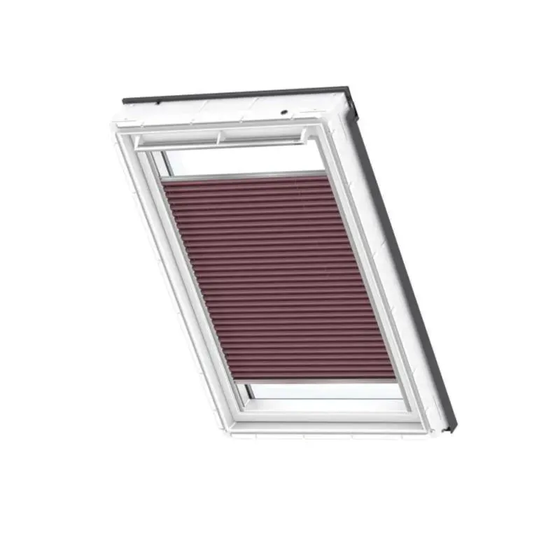 1140x700 SK01Velux Isolerande Dubbelplissé Integra Solar (940x980 PK04, 1051-Raspberry)