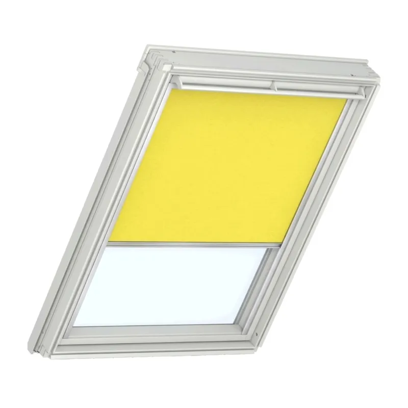 1140x700 SK01Velux Isolerande Dubbelplissé Integra Solar (940x980 PK04, 1160-Yellow)