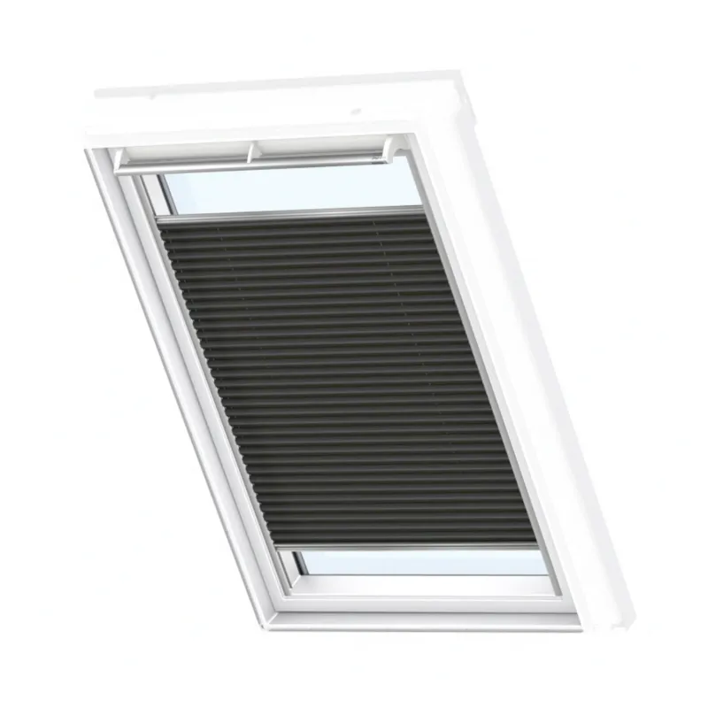 1140x700 SK01Velux Isolerande Dubbelplissé Integra Solar (940x1180 PK06, 1047-Charcoal)
