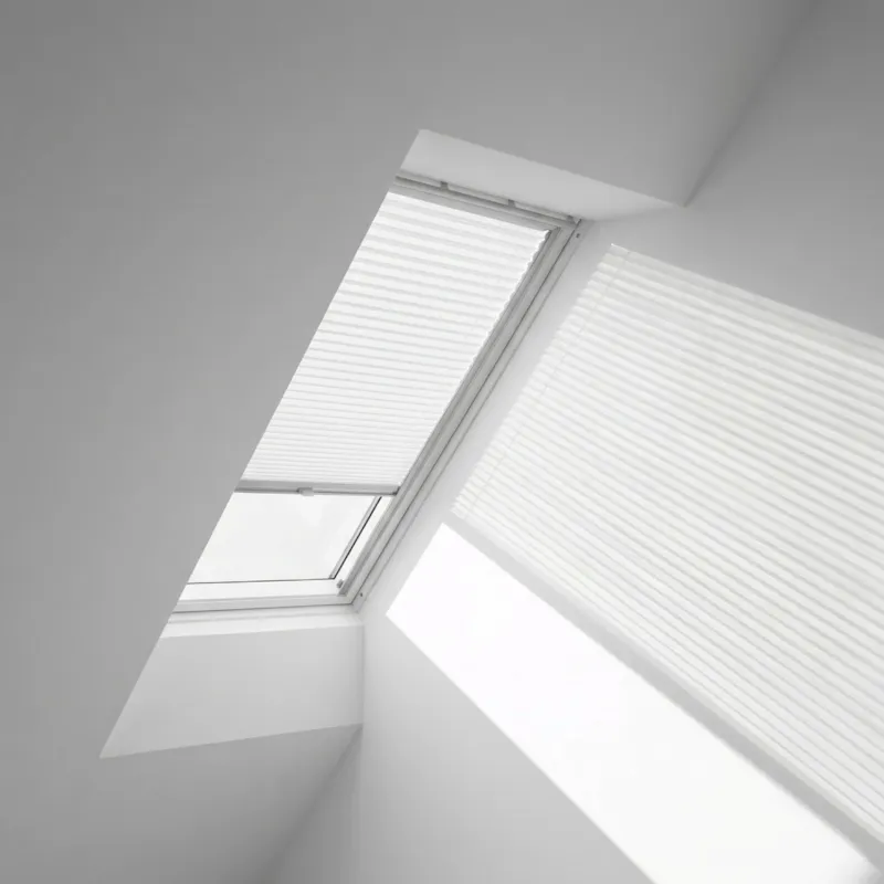 1140x700 SK01Velux Isolerande Dubbelplissé Integra Solar (1140x1400 SK08, 1045-White)
