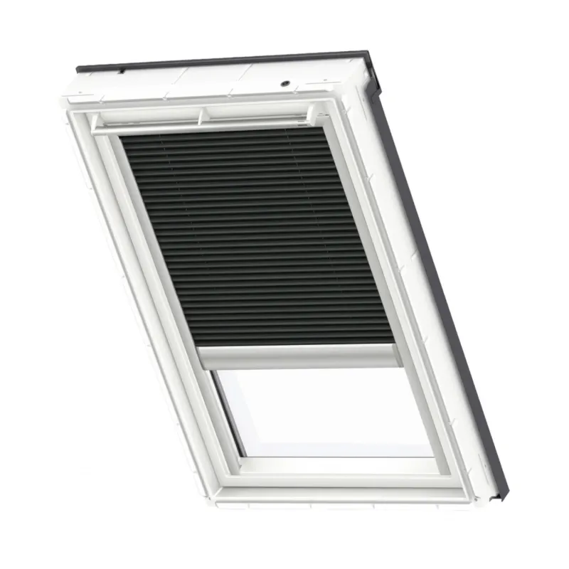 1140x700 SK01Velux Isolerande Dubbelplissé Integra Solar (1140x1400 SK08, 1047-Charcoal)