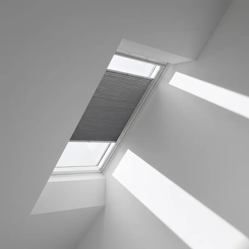 1140x700 SK01Velux Isolerande Dubbelplissé Integra Solar (1140x1600 SK10, 1158-Grey)