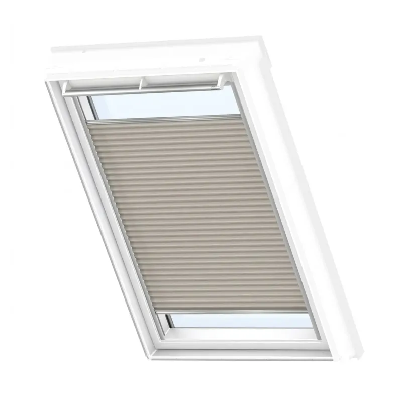 1140x700 SK01Velux Isolerande Dubbelplissé Integra Solar (1340x980 UK04, 1155-Beige)