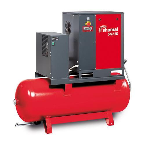 Skruekompressor Ghibli 5,5-8-270 ES 7,5hk 8 Bar 270L/Tank Shamal