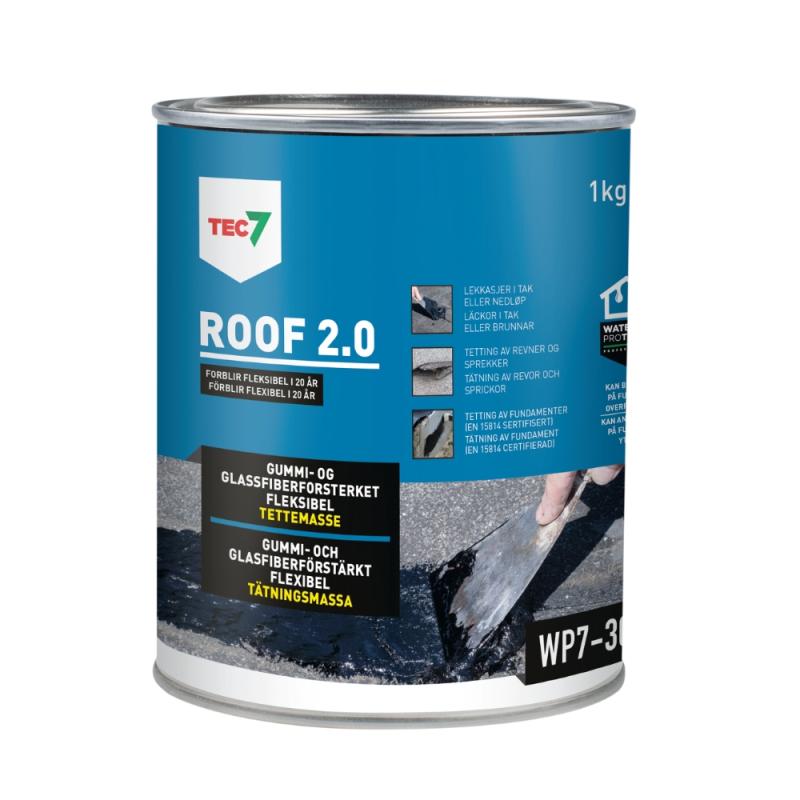 Gummiasfalt Roof 2.0 Tec7 2.0, 1KG