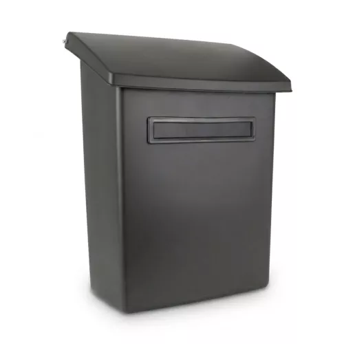 Postbox 555 Plastic 210x330x440mm Black Habo 31563