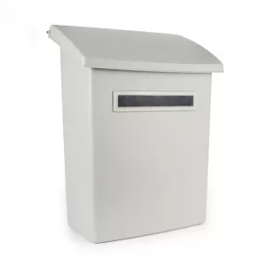 Mailbox 555 Plastic 210x330x440mm Sand Grey Habo 31562