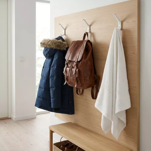 School Hook 1050 White Habo 80432