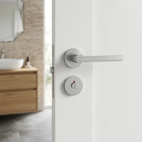 WC Fitting F262Z Brushed Chrome Habo 31289