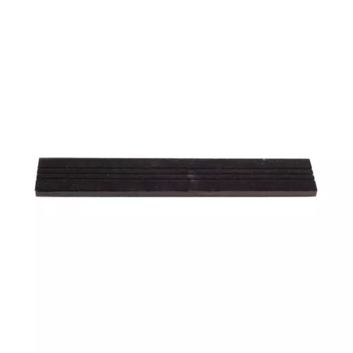 Panel 2 Letterbox 43X200mm Black Habo 24588