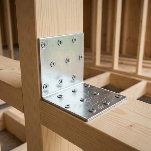 Nail Plate Angle 2.5x40x40x60mm Hot-Dip Galvanized Heco