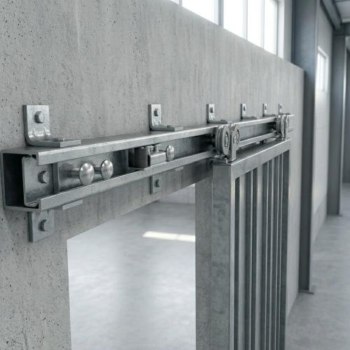 Dørstopper DSS 150 Monteret Skinne 150 Helaform