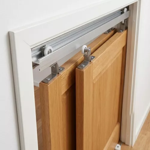 Rulle RS0751 Vinklet 10kg Skydedør 2stk Helaform