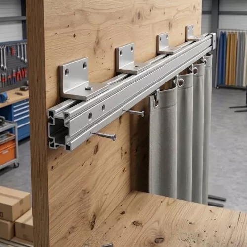 Vægbeslag KV 075 Skinne 4stk Helaform
