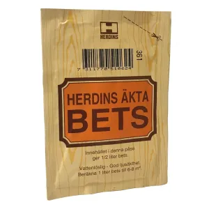 Äkta Bejdsepulver 62 Lys Eg Herdins