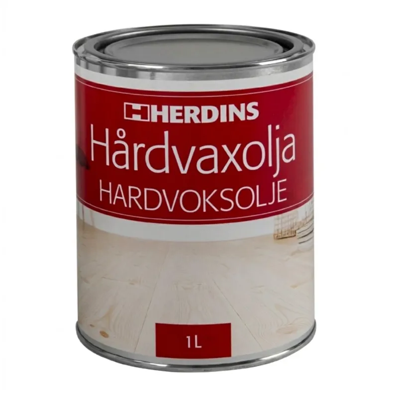 Hårdvaxolja Ofärgad Ultramatt 1L Herdins