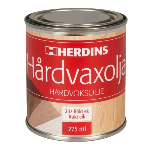 Hårdvoksolie Pigmenteret 207 Røget Eg 275ml Herdins