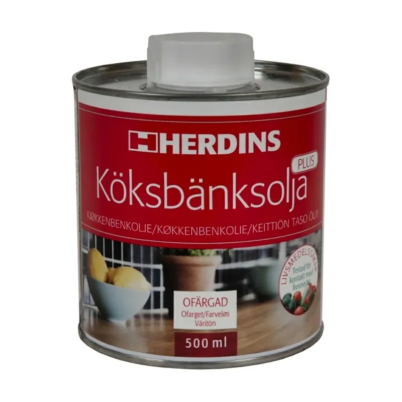 Køkkenbordolie Plus 500ml Herdins