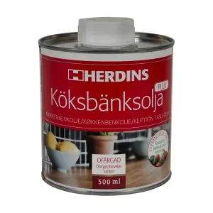 Køkkenbordolie Plus 500ml Herdins