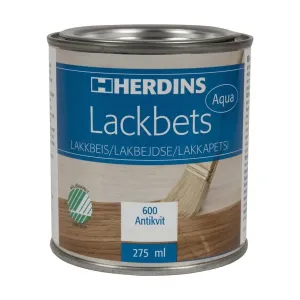 Lackbets Aqua 600 Antikvit 275ml Herdins