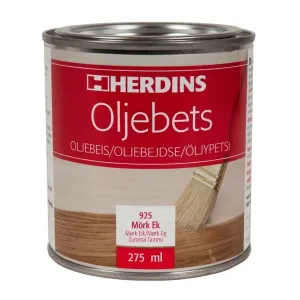 Oliebejdse 925 Mørk Eg 275ml Herdins