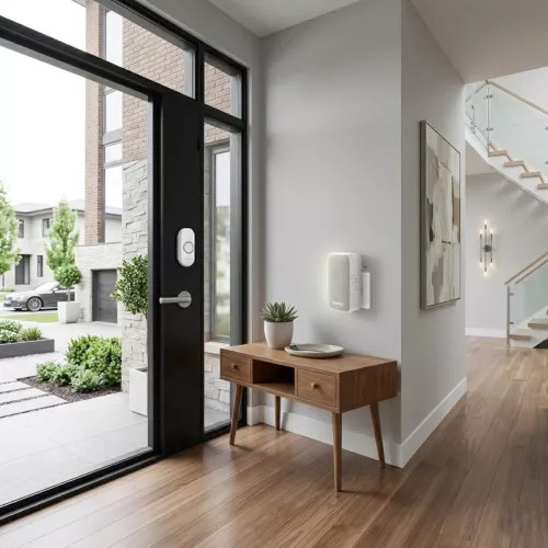 Dørklokke Trådløs 311NP2 868MHz Hvid Honeywell