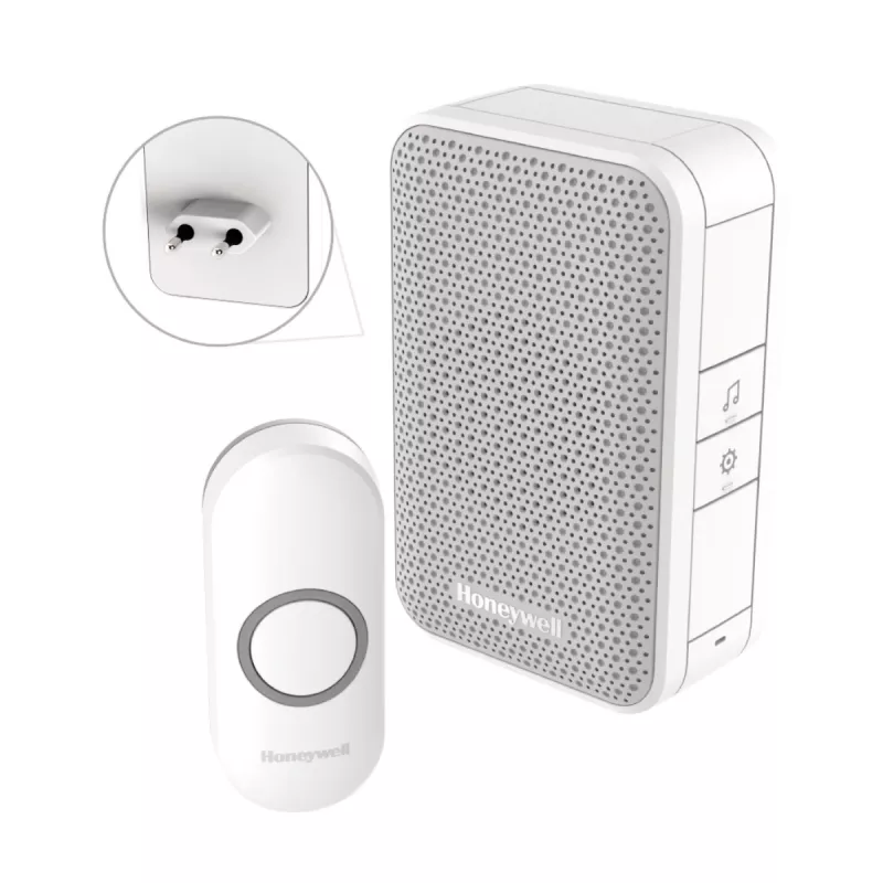 Dørklokke Trådløs 311NP2 868MHz Hvid Honeywell
