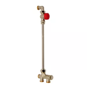 TA Tworett Calypso TRV-3 Radiator Coupler 2-Pipe c/c 850mm
