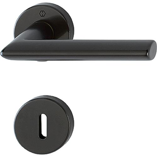 Innerdörrhandtag Stockholm F5 Svartbrons Hoppe