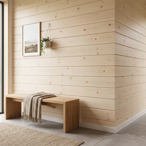 Innerpanel V-fas 18x170mm Furu Ekonomi Obehandlad