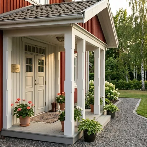 Arnö Pillar Facade 135x135x2500mm Primed Jabo 26189