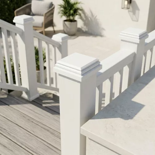 Arnö Post Cover Primed 125x125x40mm Jabo 26037